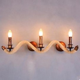 Contracted Balcony Stair Lamp Twisted Rope Wall Lamp