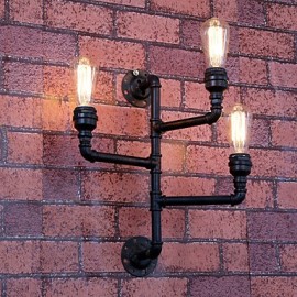 Mini Style Wall Sconces , Rustic/Lodge E26/E27 Metal