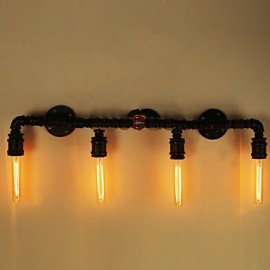 Mini Style Wall Sconces , Rustic/Lodge E26/E27 Metal