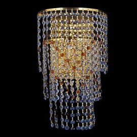 Crystal Wall Sconces , Modern/Contemporary E12/E14 Metal