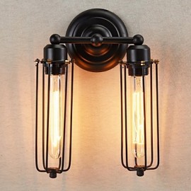 Wall Sconces Bulb Included Rustic/Lodge Metal