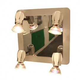 LED Modern Chrome Wall Lights/Bathroom Lights With 4 Lights 12W (AC100-240V)