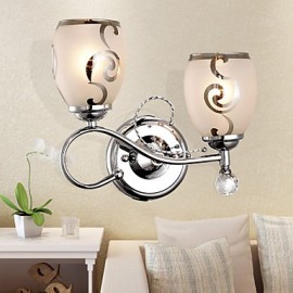 Wall Sconces Crystal Modern/Contemporary Metal