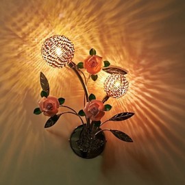 Wall Sconces Crystal / LED / Bulb Included Modern/Contemporary Metal