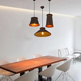 Chandeliers Mini Style Modern/Contemporary Living Room/Bedroom/Dining Room/Study Room/Office Metal 3 Light Pendant Light