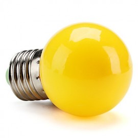 E26/E27 0.5W High Power LED 50 LM Yellow G45 LED Globe Bulbs V