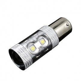 1156 (P21W Ba15s) 50W 10xCREE Cold White 3100LM 6500K for Car Brake Light (AC/DC12V-24)