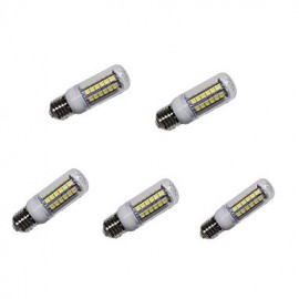 7W E26/E27 LED Corn Lights 48 SMD 5050 480 lm Warm White / Cool White AC 220-240 V 5 pcs