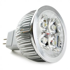 5W GU5.3(MR16) LED Spotlight MR16 4 High Power LED 360 lm Natural White DC 12 V