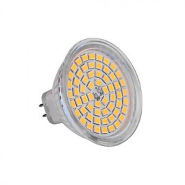 GU5.3(MR16) 6W 60x2835SMD 720LM 2800-3200K/6000-6500K Warm/Cool White Light DC 12V