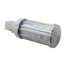 1PCS G24 6W 20 SMD 5730 100LM LM Warm White / Natural White T Decorative Corn Bulbs AC85-265V