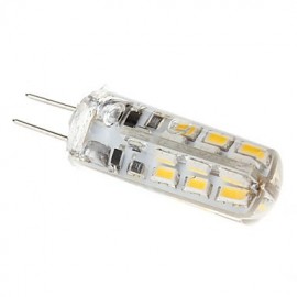 1W G4 LED Corn Lights T 24 110 lm Warm White DC 12 V