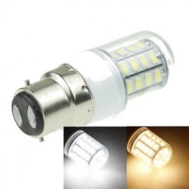 B22 7W 40x5630SMD 1600LM 3500K 6000K Warm White/Cool White Decorative Corn Bulbs AC220-240V