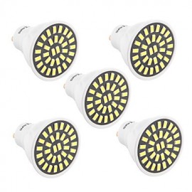 5Pcs High Bright 7W GU10 LED Spotlight 32 SMD 5733 500-700 lm Warm White / Cool White AC 110V/ AC 220V