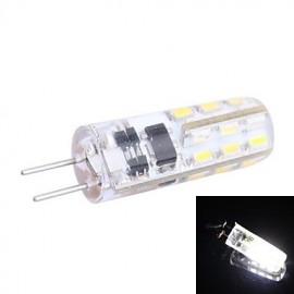 G4 2W 100LM 7000K 24x3014 White LED Light Bulb(DC 12V)