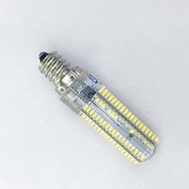 1 pcs E12 7W 152x3014SMD 600 LM Warm White / Cool White T Decorative Bi-pin Lights AC/180-240V