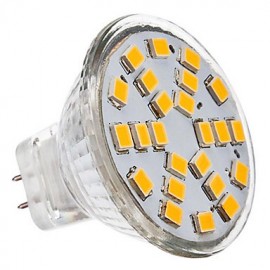 3W GU4(MR11) LED Spotlight 24 SMD 2835 230 lm Warm White / Cool White AC 12 V