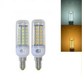 1pcs E14 SMD 5730 450LM 2800-3200/6000-6500K Warm White/Cool White Corn Bulbs AC 220V