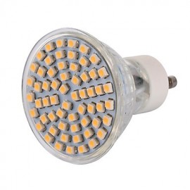 1 pcs GU10 6 W 60 SMD 3528 540 LM Warm White / Cool White LED Spot Lights AC 220-240 / AC 110-130 V