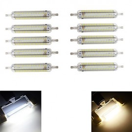 10W R7S LED Corn Lights T 152 SMD 4014 800 lm Warm White / Cool White Decorative / Waterproof AC 220-240 V 10 pcs