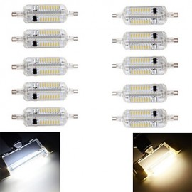 5W R7S LED Corn Lights T 76 SMD 4014 800 lm Warm White / Cool White Decorative / Waterproof AC 220-240 V 10 pcs