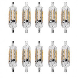 5W R7S LED Corn Lights T 104 SMD 3014 800 lm Warm White / Cool White Decorative / Waterproof AC 220-240 V 10 pcs