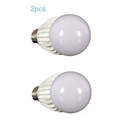 10W E26/E27 LED Globe Bulbs G60 1 COB 900-1000 lm Warm White Dimmable AC 110-130 V 2 pcs