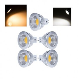 5 pcs Ding Yao 12W 1X COB 50-150LM 2800-3500/6000-6500K Warm White/Cool White MR16 Spot Lights AC 220-240V