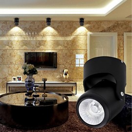 10W 1000lm Surface Mount LED Downlight COB LED Track Light Ceiling Spotlights AC85-265V