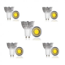 3W E14 / GU10 / GU5.3 / E26/E27 / B22 LED Spotlight 1 COB 300 lm Warm White / Cool White / Natural White AC 85-265 V 10 pcs