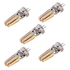 5Pcs G4 4W 3014SMD 36LED 300-400LM Warm White 2800-3200K Decorative LED Bi-pin Lights (AC/DC 12-24V)