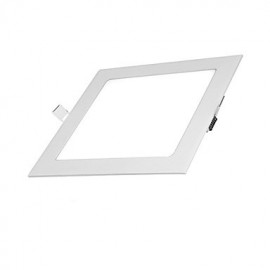 12W Driverless Square Dimmable LED Panel light 2800-6500K SMD 2835 Epistar chip DC 12V