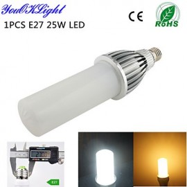 1PCS E27 25W 2000lm 114-2835SMD 3000K/6000K High brightness &long life 45,000H LED Light AC110-120V/220-240V