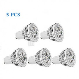 5 pcs Bestlighting GU10 4.5 W High Power LED 380 LM PAR Dimmable Spot Lights AC 220-240 V