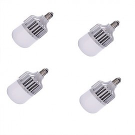 4PCS E27 10W 900lm 6000K 20-SMD5630 LED White Light Bulb - White (220V)