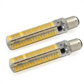 5W Dimmable BA15D LED Bulb for Sewing Machine / Machine Tool 136 SMD 5730 500Lm Warm / Cool White 110V / 220V (2 Pieces)