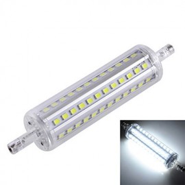 R7S 10W 800lm 6500K 72-SMD 2835 LED Cool White Light Bulb Lamp (AC 220-240V)