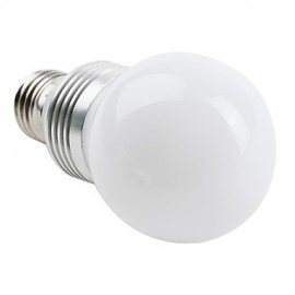 3W E26/E27 LED Globe Bulbs G60 3 High Power LED 270 lm Natural White AC 85-265 V