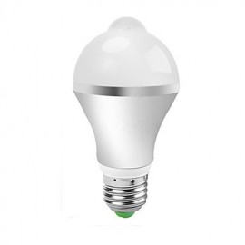 E27 B22 85V-265V 400-550Lm 5W Body Sensor LED Bulb