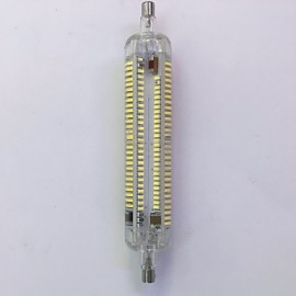 R7S 118mm 224x 3014SMD 10W Warm White / Cool White 900LM 360Beam Horizontal Plug Lights Flood Light AC85-265V