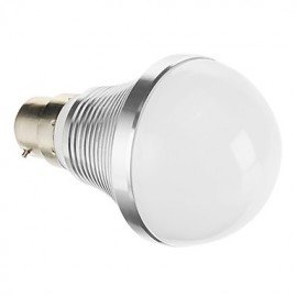 B22 7 W COB 347 LM Warm White LED Globe Bulbs AC 85-265 V