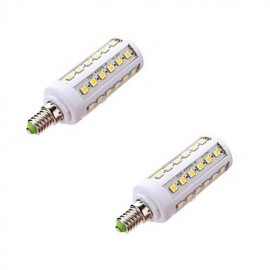 2 pcs 10W E14 LED Corn Lights T 44 SMD 5050 800 lm Warm White AC 220-240 V