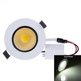 3 W 1PCS COB 300-350 LM Natural White Recessed Retrofit Decorative Ceiling Lights AC 85-265 V