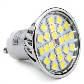 4W GU10 LED Spotlight MR16 24 SMD 5050 280 lm Natural White AC 85-265 V