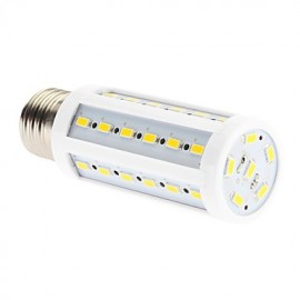 E27 6W 42xSMD 5730 350-380LM 3500K~6500K LED Corn Bulbs (AC 220-240)