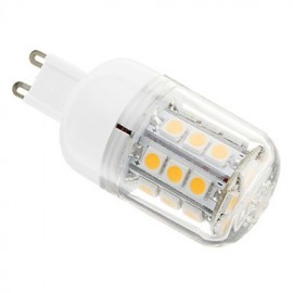 G9 30 SMD 5050 400 LM Warm White LED Corn Lights AC 220-240 V