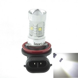 H8 PGJ191 30W 6xCREE Cold White 2100LM 6500K for Car Fog Light (AC/DC12V-24)