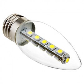 3W E26/E27 LED Candle Lights C35 16 SMD 5050 180 lm Cool White Decorative AC 220-240 V