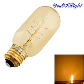 E27 40W 400LM Edison Tungsten Filament Bulb (AC110-120V/220-240V)