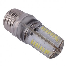 4W E17 LED Corn Lights T 64 SMD 3014 300 lm Cool White AC 110-130 V